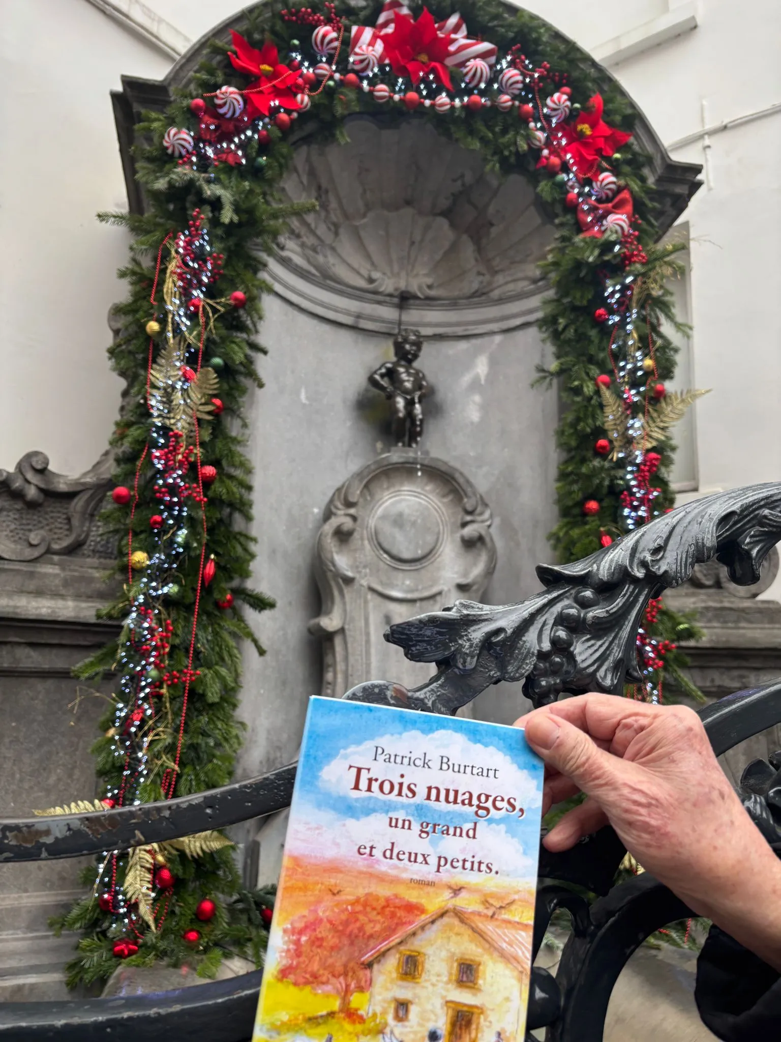 Contribution de Bruxelles manneken Pis Aurore Van Bogaert 29 décembre 2025