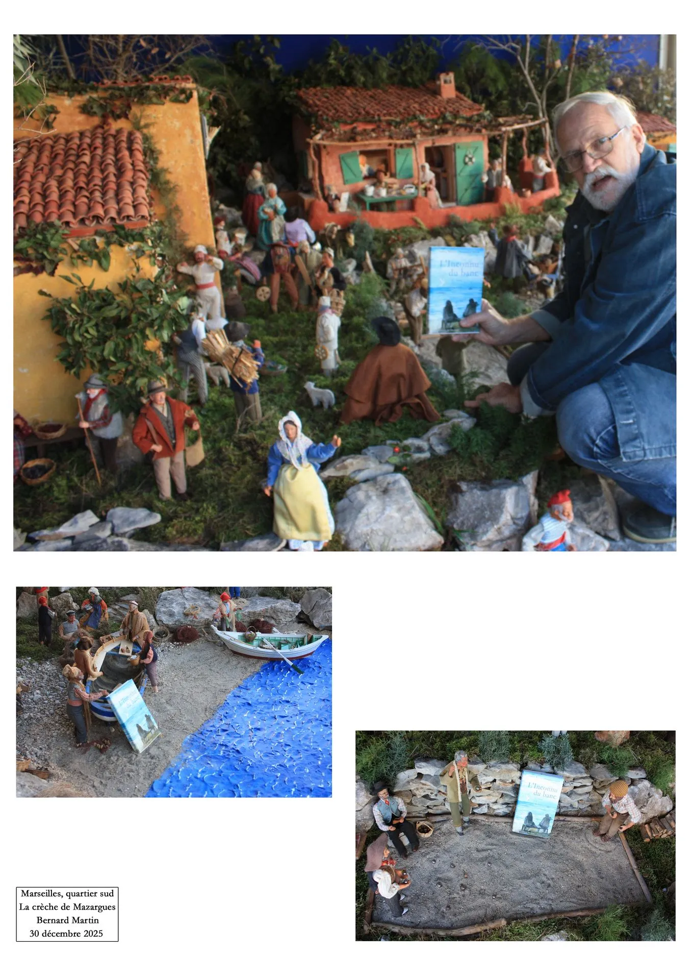 Contribution de Marseille, quartier sud La crèche de Mazargues Bernard Martin 30 décembre 2025 - 1