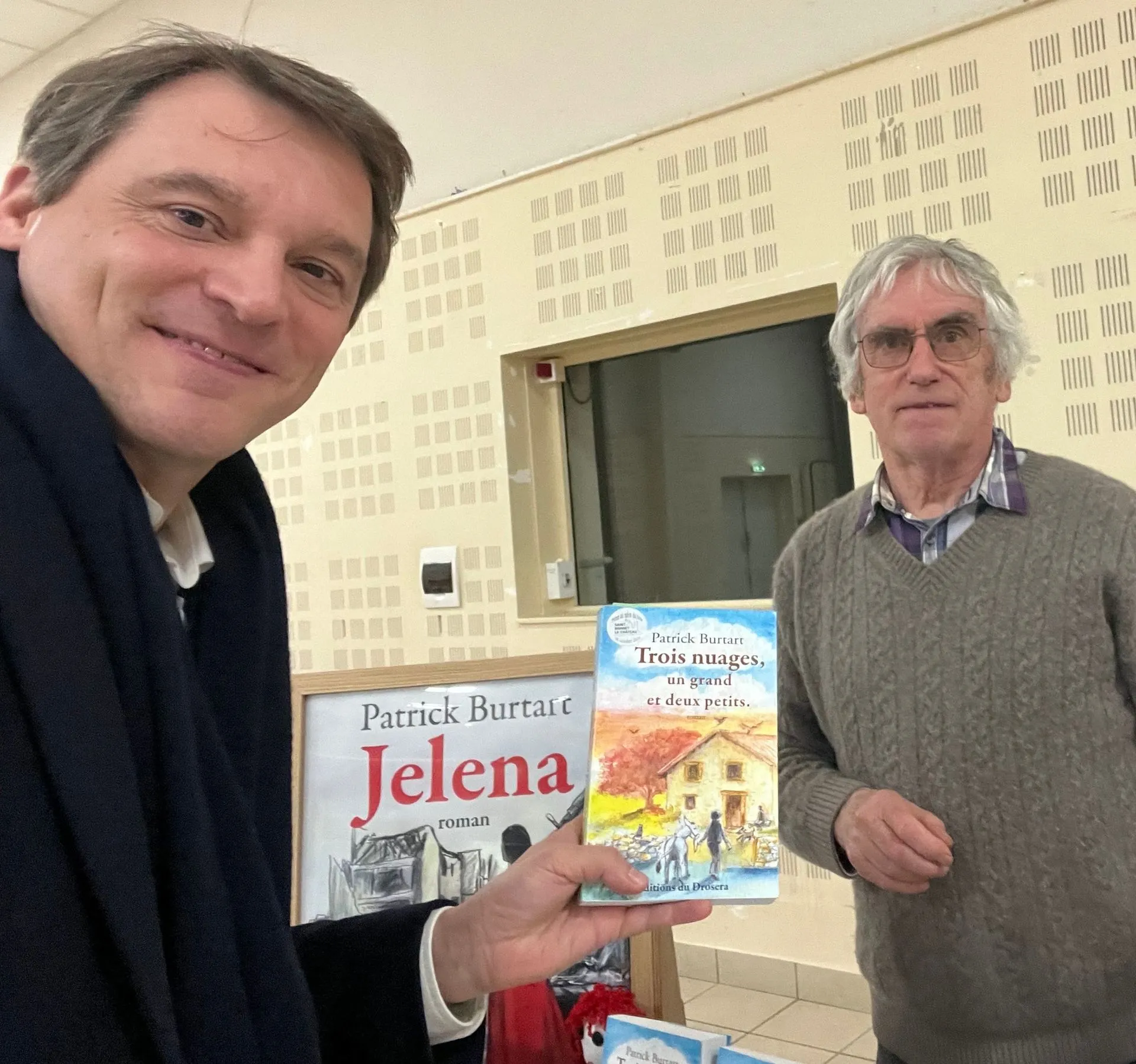 Nicolas Ray, député, au salon du livre de Bellerive-sur-Allier