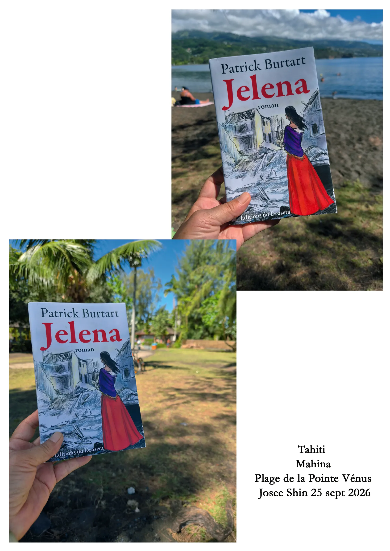 Contribution de Polynésie française Mahina plage de la Pointe Vénus Josee Shin 25 septembre 2026