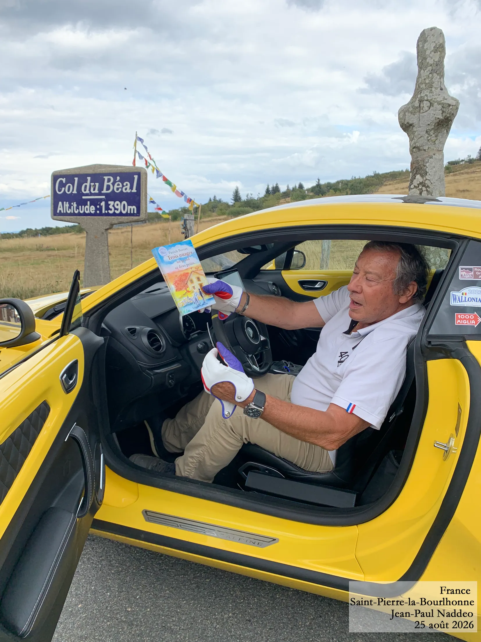 Contribution de Saint-Pierre-la-Bourlhonne Col du Béal Jean-Paul Naddeo 25 août 2026