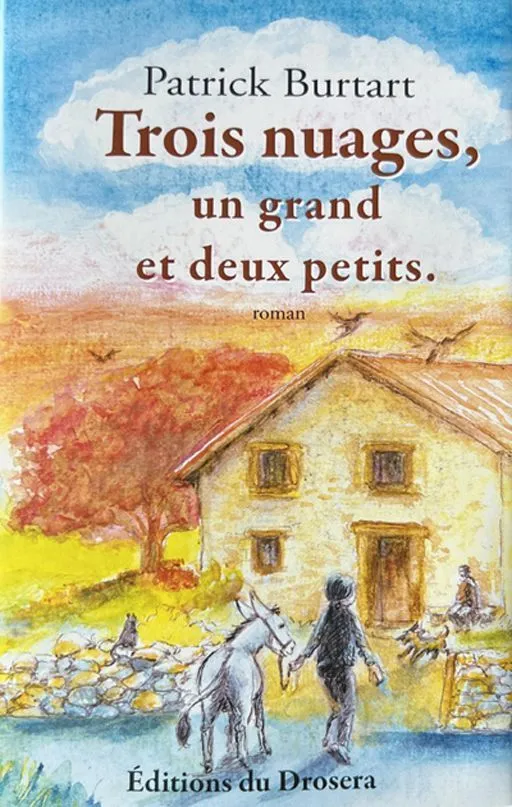 Couverture de Trois nuages, un grand et deux petits