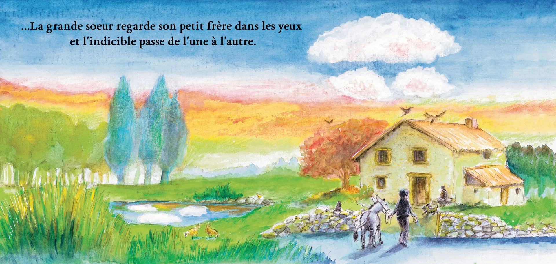 Jaquette de Trois nuages, un grand et deux petits